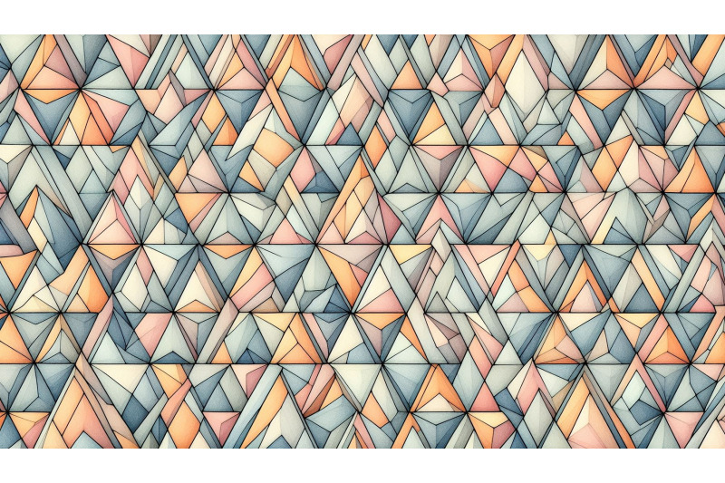pastel-triangle-tessellation