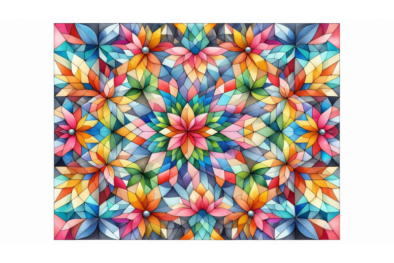 prismatic-flower-tiles