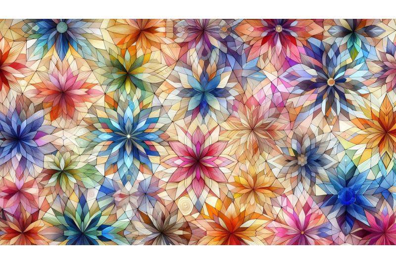 prismatic-flower-tiles