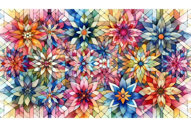 prismatic-flower-tiles