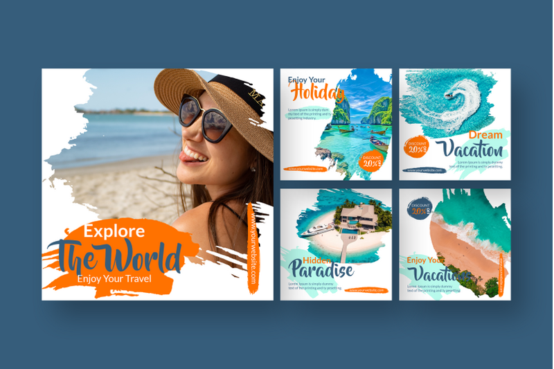 travel-instagram-post-template