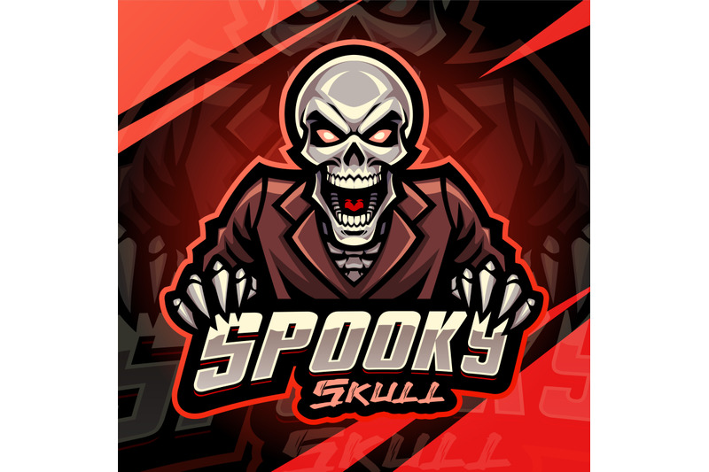 spooky-skull-esport-mascot-logo-design