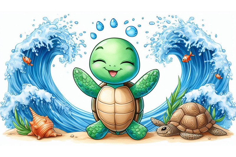 sea-turtle-and-emotion-wave