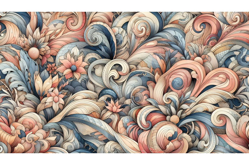 seamless-floral-geometry