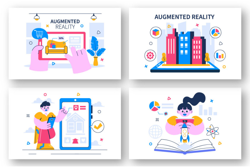 11-augmented-reality-vector-illustration