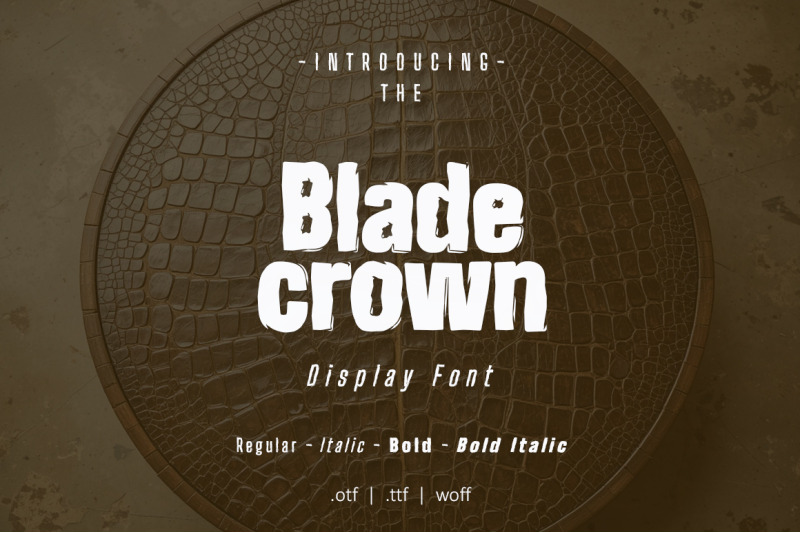 blade-crown-font-family