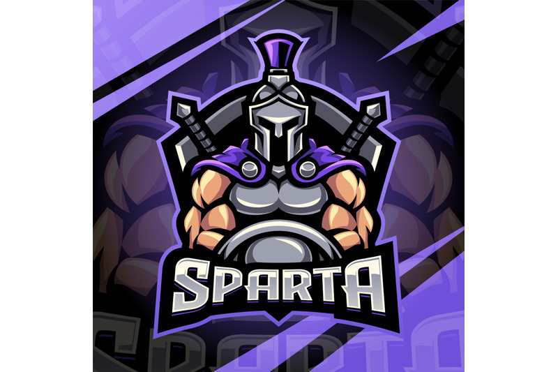sparta-esport-mascot-logo-design