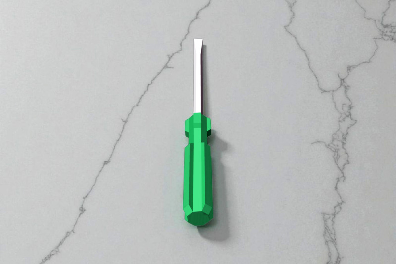 flat-screwdriver-3-papercraft