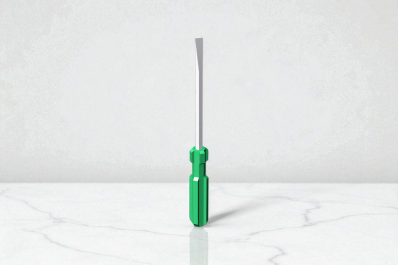 flat-screwdriver-3-papercraft