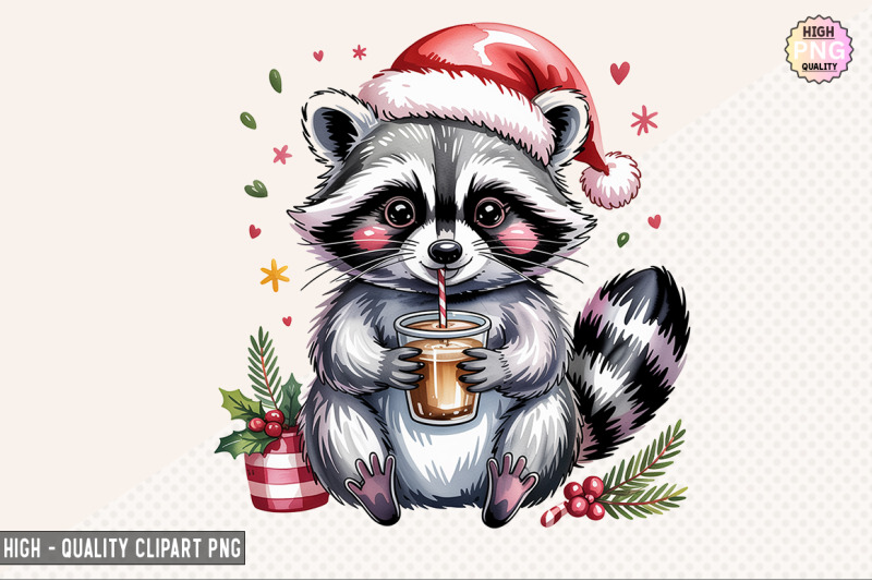 christmas-raccoon-and-iced-coffee-bundle
