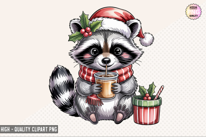 christmas-raccoon-and-iced-coffee-bundle