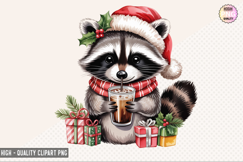 christmas-raccoon-and-iced-coffee-bundle