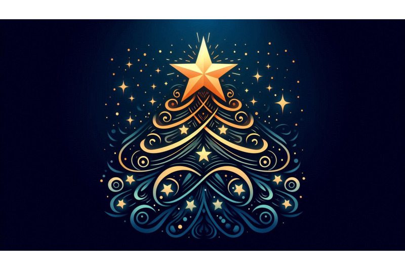 bright-holiday-tree-star-design