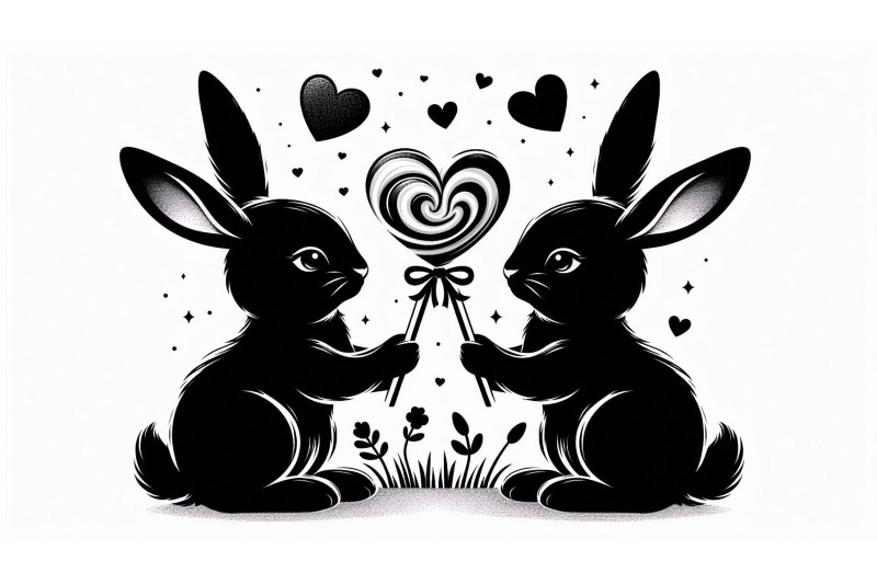 bunnies-heart-lollipops