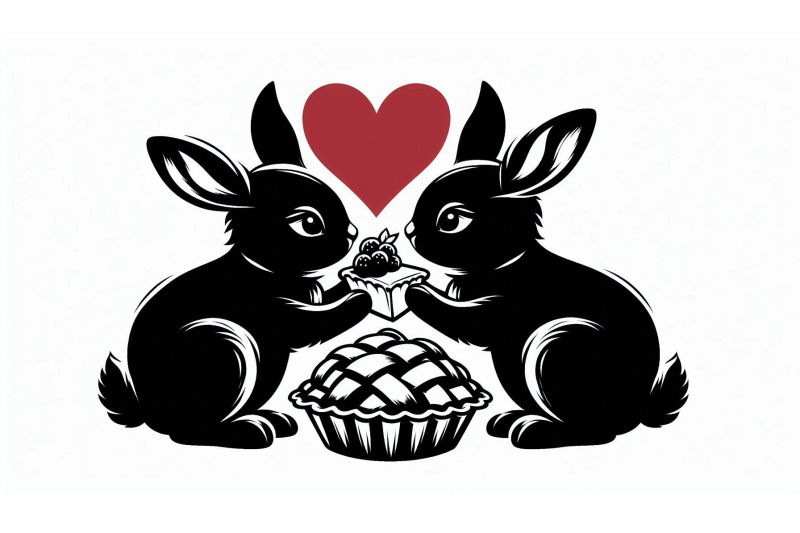 bunnies-heart-pie