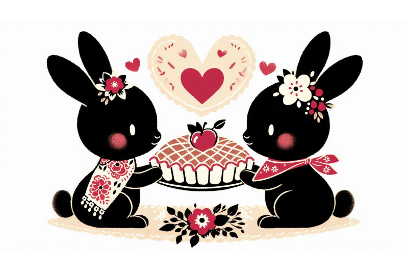 bunnies-heart-pie