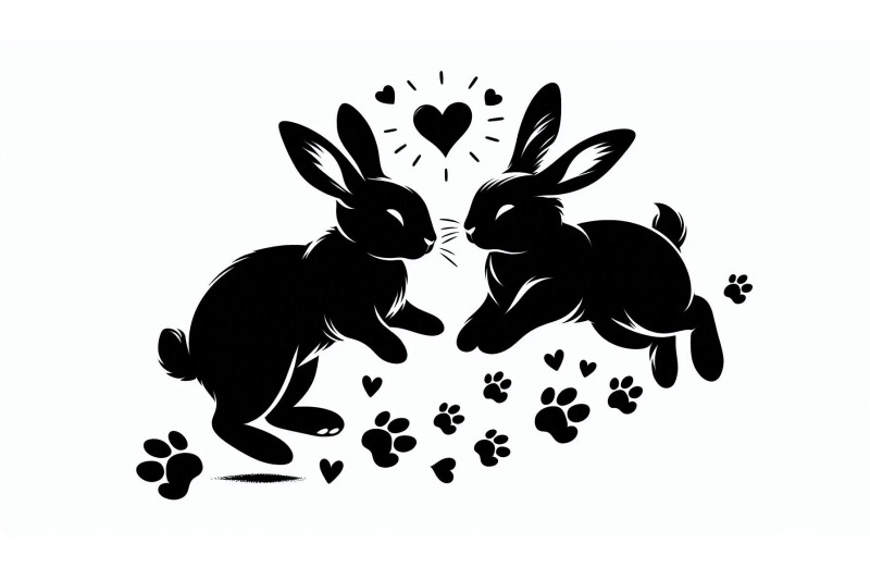 bunnies-heart-prints