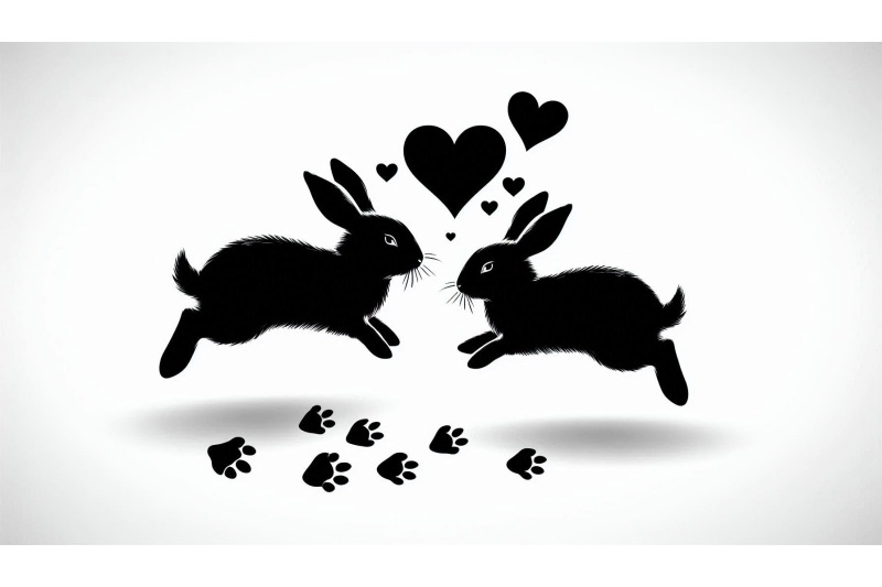bunnies-heart-prints