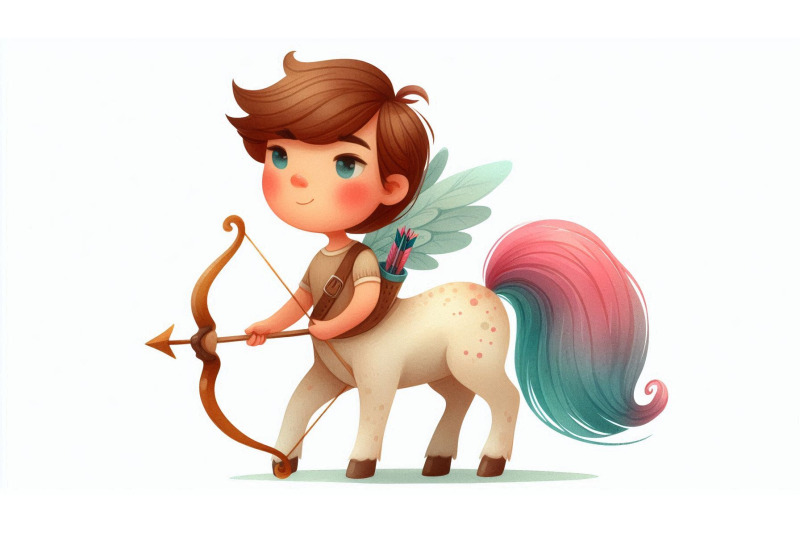 cartoon-centaur-bow-vector