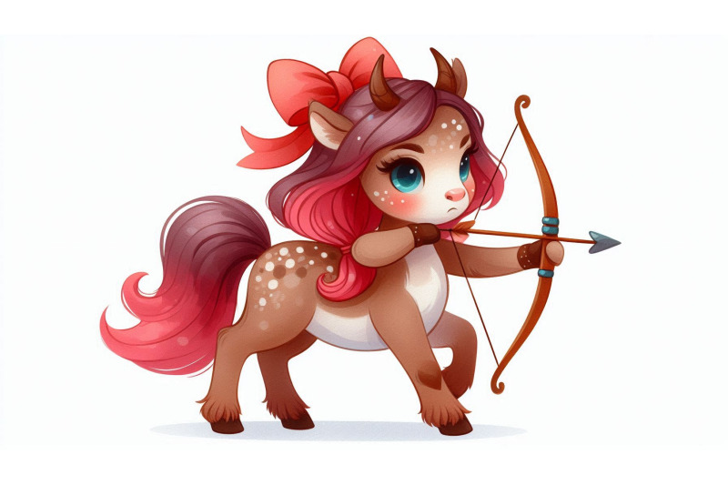 cartoon-centaur-bow-vector