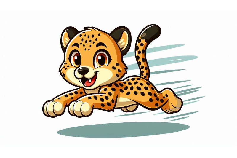 cartoon-cheetah-running-vector