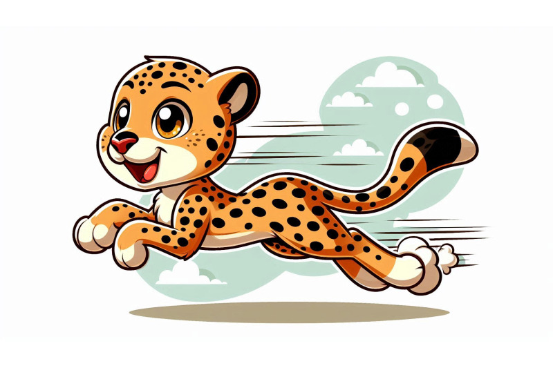 cartoon-cheetah-running-vector
