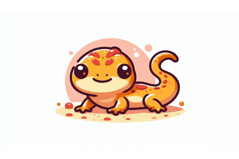 cartoon-salamander-vector-style