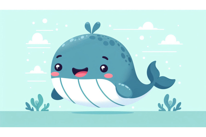 cartoon-whale-smiling-vector