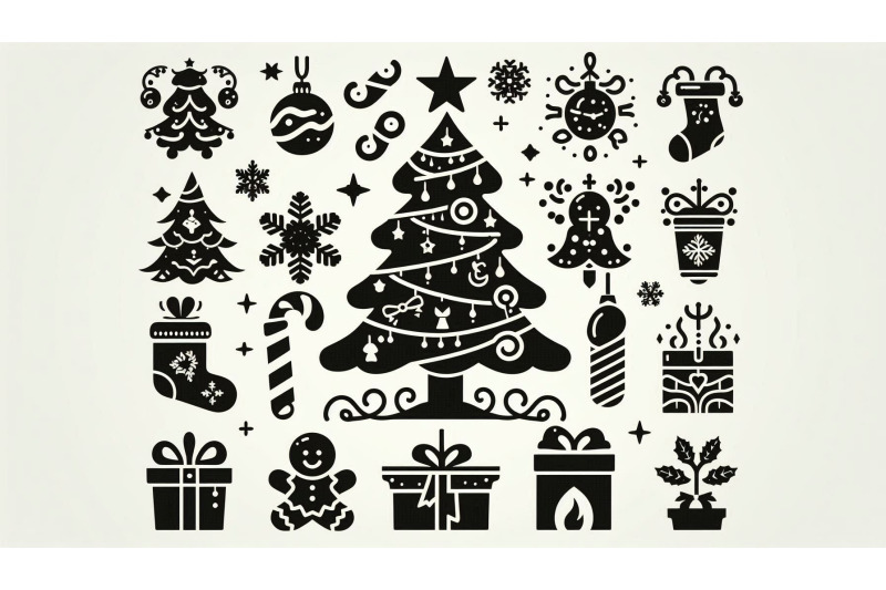 celebratory-christmas-tree-icons