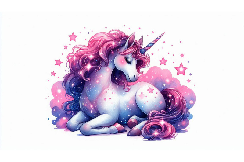 celestial-unicorn-pink-stars