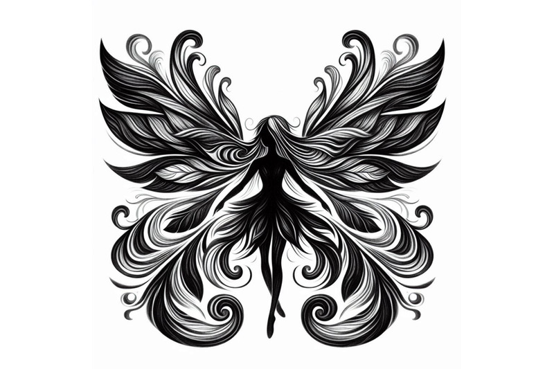 charcoal-swirling-wings