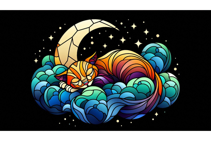 cloud-cat-glass