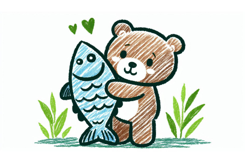 crayon-bear-hug