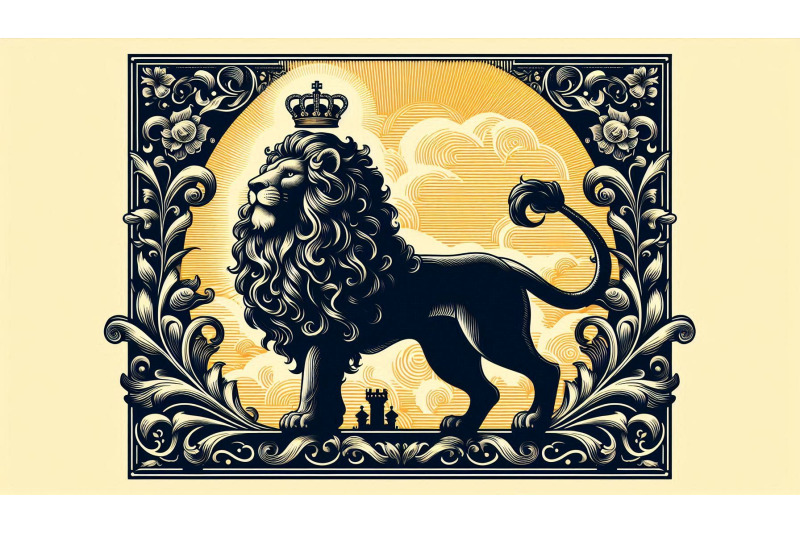 crowned-renaissance-lion