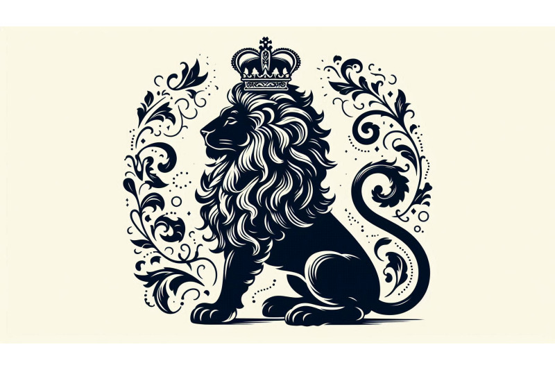 crowned-renaissance-lion