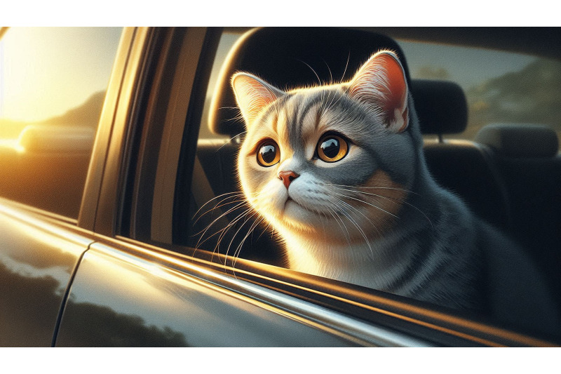 curious-cat-car-window