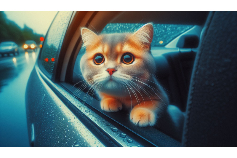 curious-cat-car-window