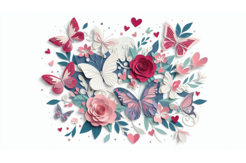 cut-paper-romantic-butterflies