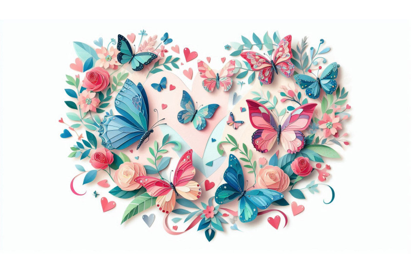 cut-paper-romantic-butterflies