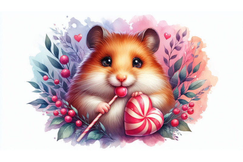 digital-hamster-candy-heart