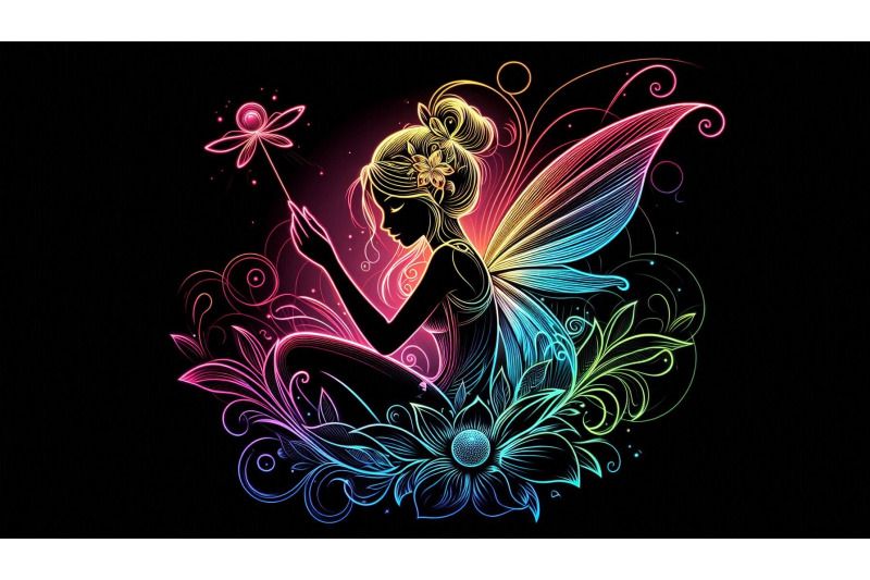 digital-neon-fairy