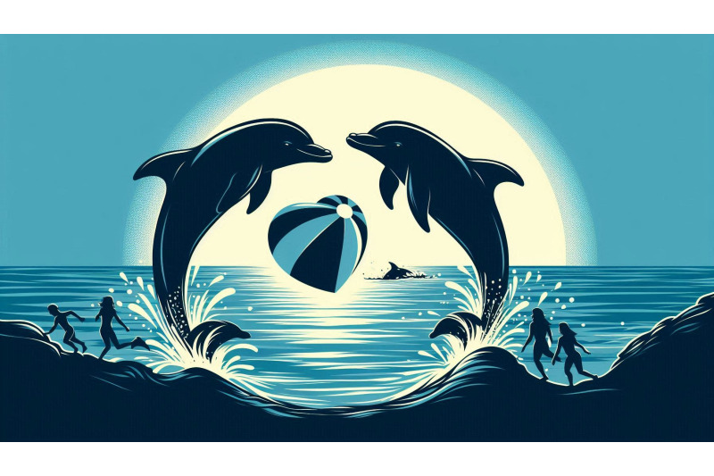 dolphins-heart-ball