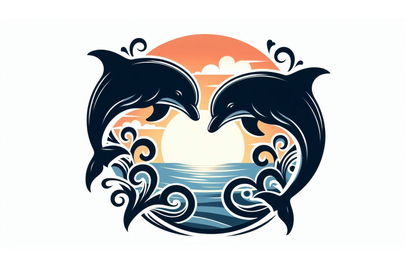 dolphins-heart-hoop