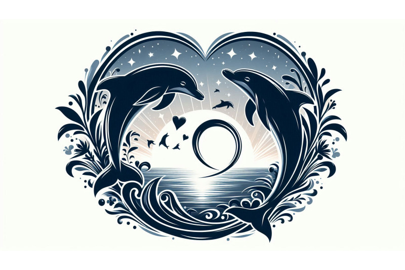 dolphins-heart-hoop