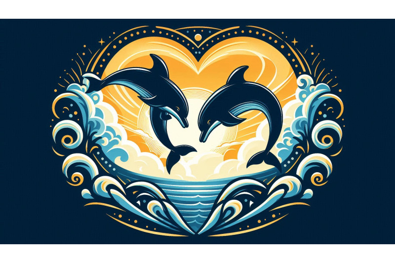 dolphins-heart-hoop