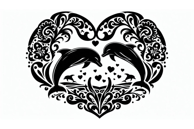 dolphins-heart-hoop