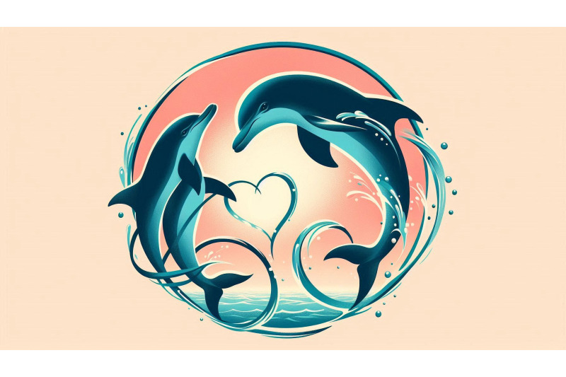 dolphins-heart-hoop