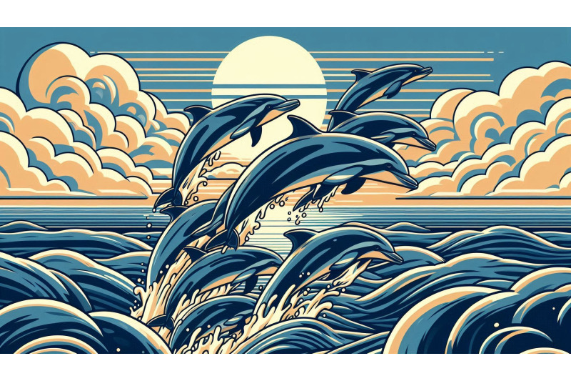 dolphins-ocean-leap