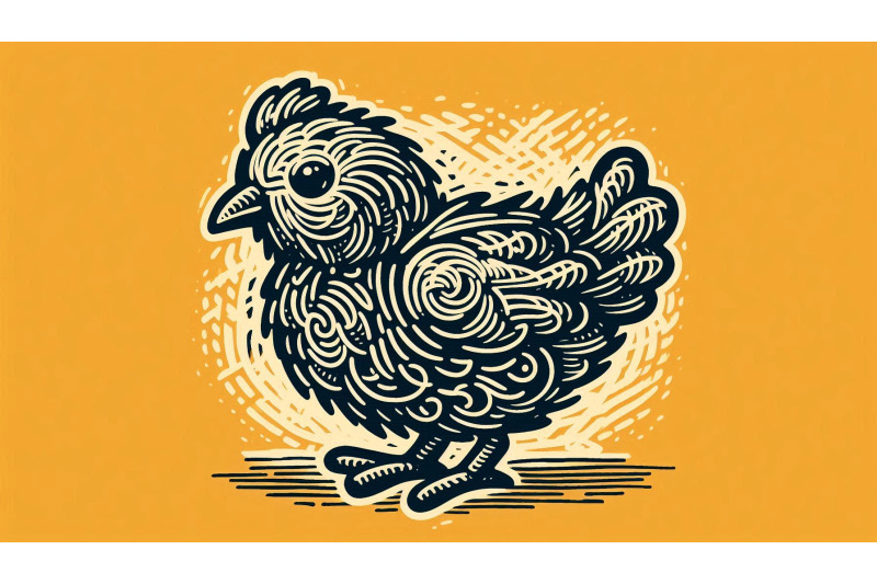 doodle-chick-with-sketchy-lines