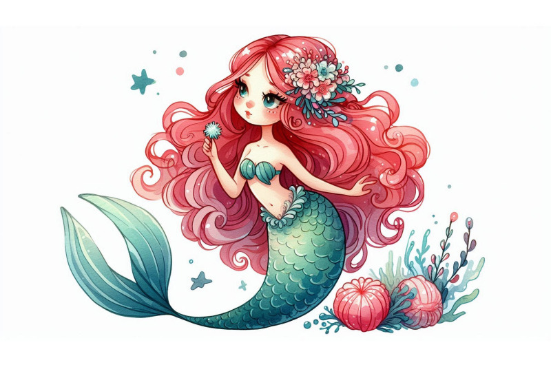 doodle-mermaid-character-sketch